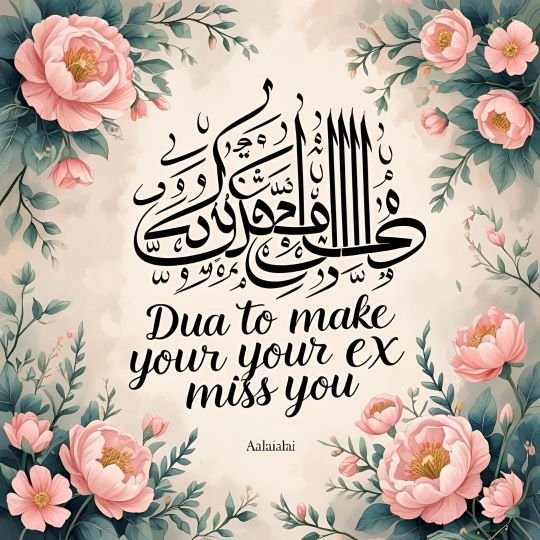 Dua to make your ex miss you